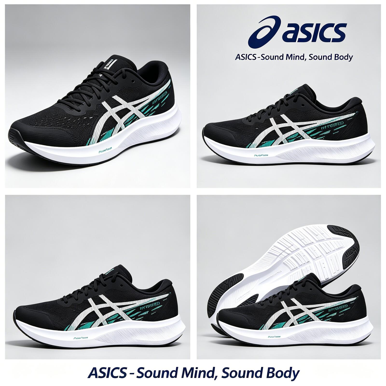 Table Tennis Shoes Asics - ASICS 2026 Mid-Top-Laufschuhe, leicht, atmungsaktiv, stoßdämpfend,