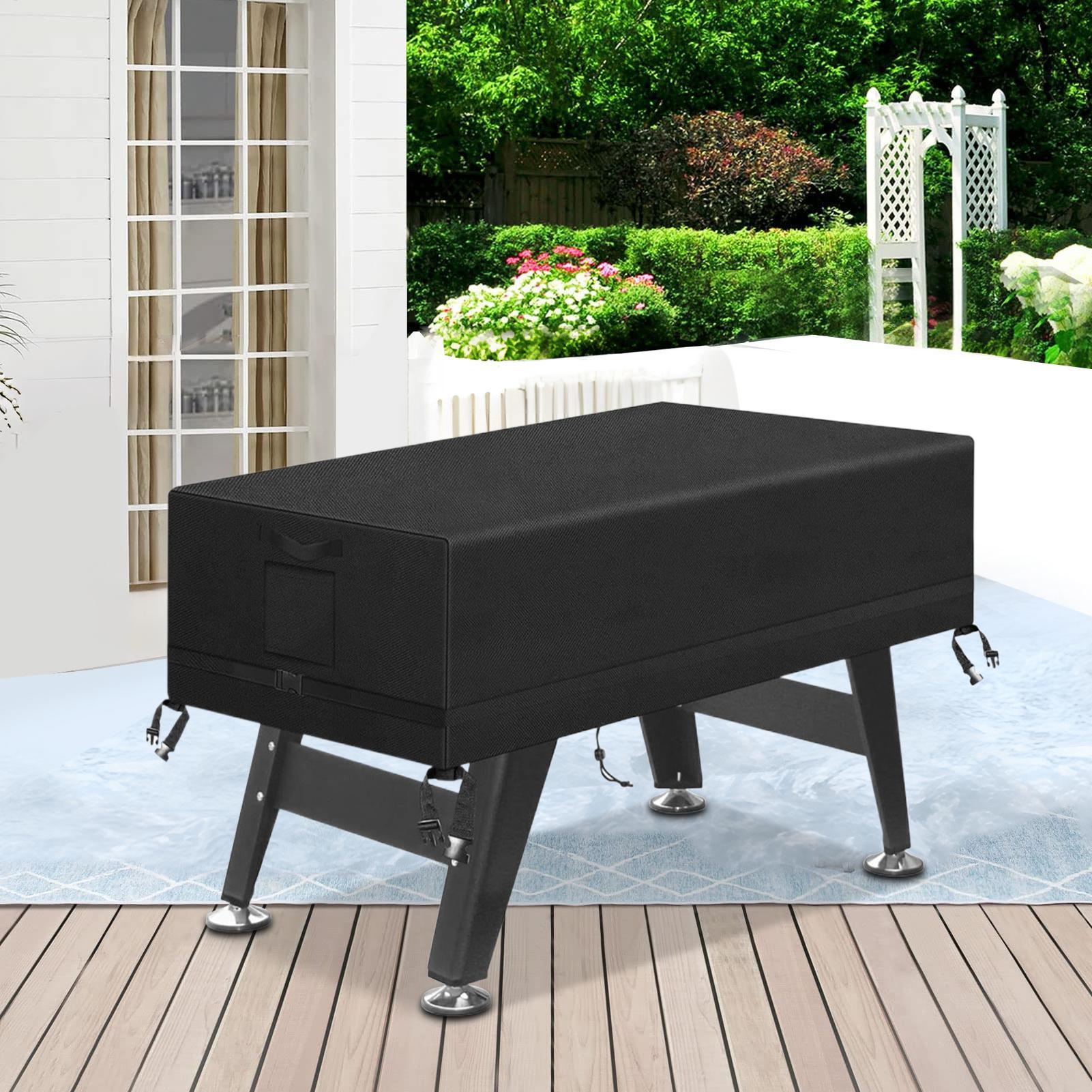 Table Tennis For Sale - Staubdichte Fußballtischabdeckung, wasserdicht, 210D, schwerer Stoff