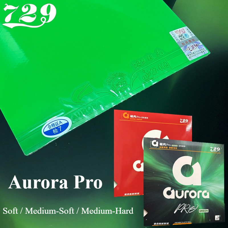 Table Tennis For Sale - 729 Friendship Aurora Pro Green Tischtennisbelag,