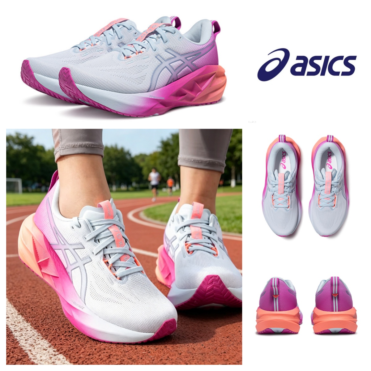 Table Tennis Shoes Asics - Asics Damen-Laufschuhe mit mittelhohem Schaft, leichte,