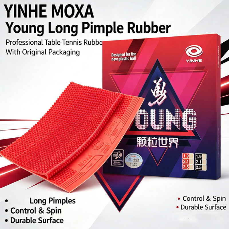 Table Tennis Daily - Original YINHE YOUNG Long Pips-Out Tischtennisbelag