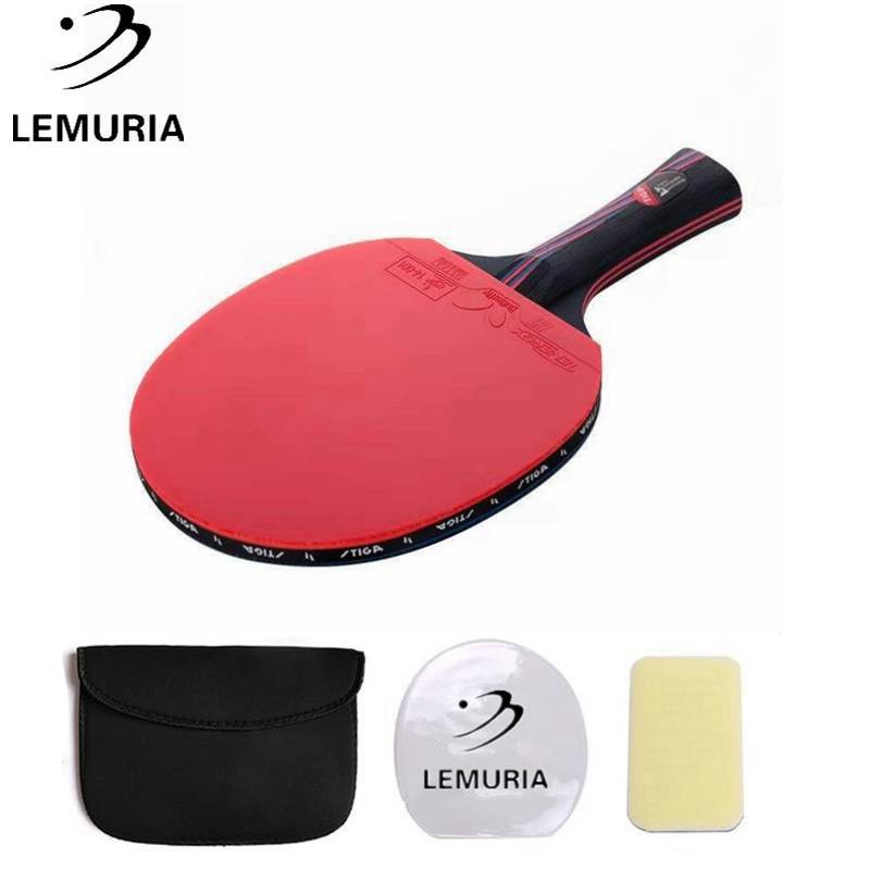 Table Tennis Hybrid Rubbers - STIGA-Hybrid Wood 9.8 Tischtennisschläger mit Marken