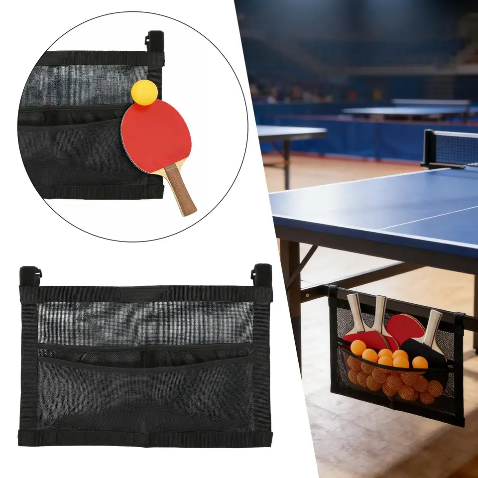 Table Tennis Or Tennis Table - Neuer Netz-Tischtennisballhalter mit großem Fassungsvermögen, Organizer