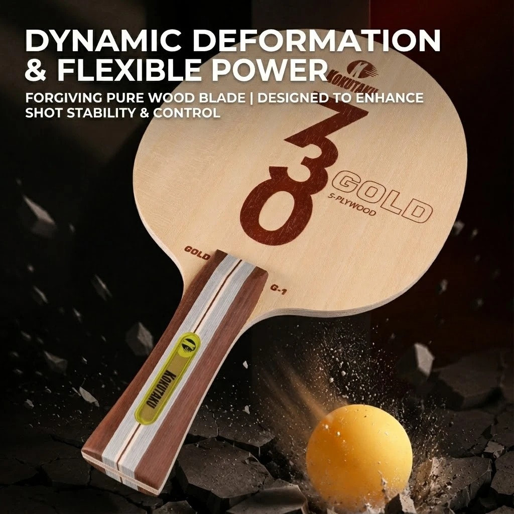 Kokutaku Tischtennisschläger F – Table Tennis For Sale Bewertung und Preis
