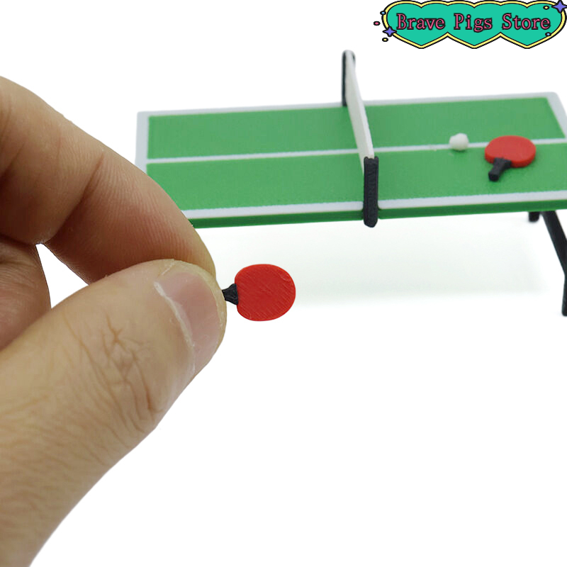 1:12 Miniatur Tischtennisschlä – Table Tennis For Sale Bewertung und Preis