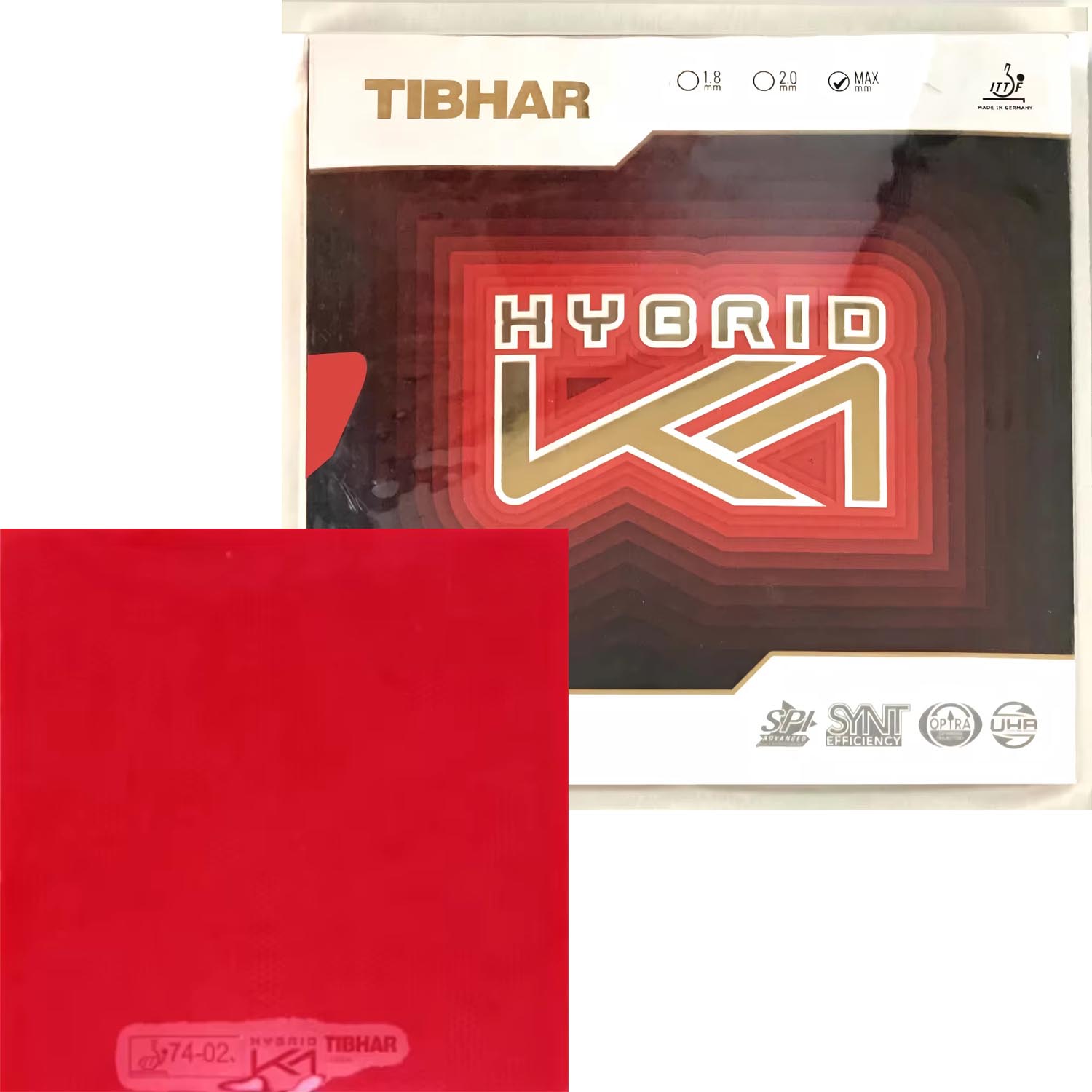 Tibhar Hybrid K1 / K1 PLUS Nop – Table Tennis Hybrid Rubbers Bewertung und Preis