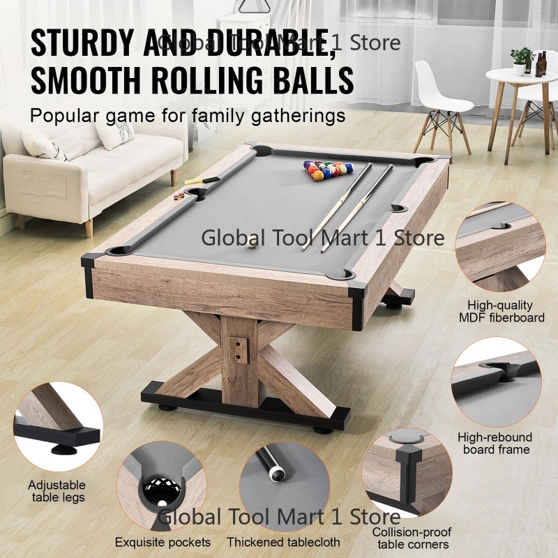 VEV-OR 7ft 3-in-1 Billardtisch – Table Tennis Or Tennis Table Bewertung und Preis