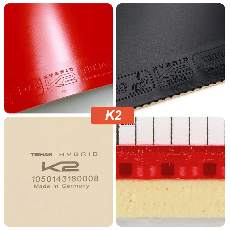 Original tibhar hybrid k1 pro  – Table Tennis Hybrid Rubbers Bewertung und Preis