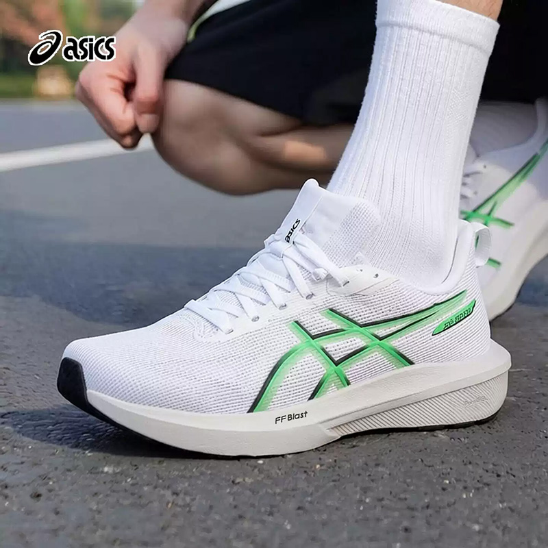 Asics DYNABLAST 4 Weiß Fluores – Table Tennis Shoes Asics Bewertung und Preis